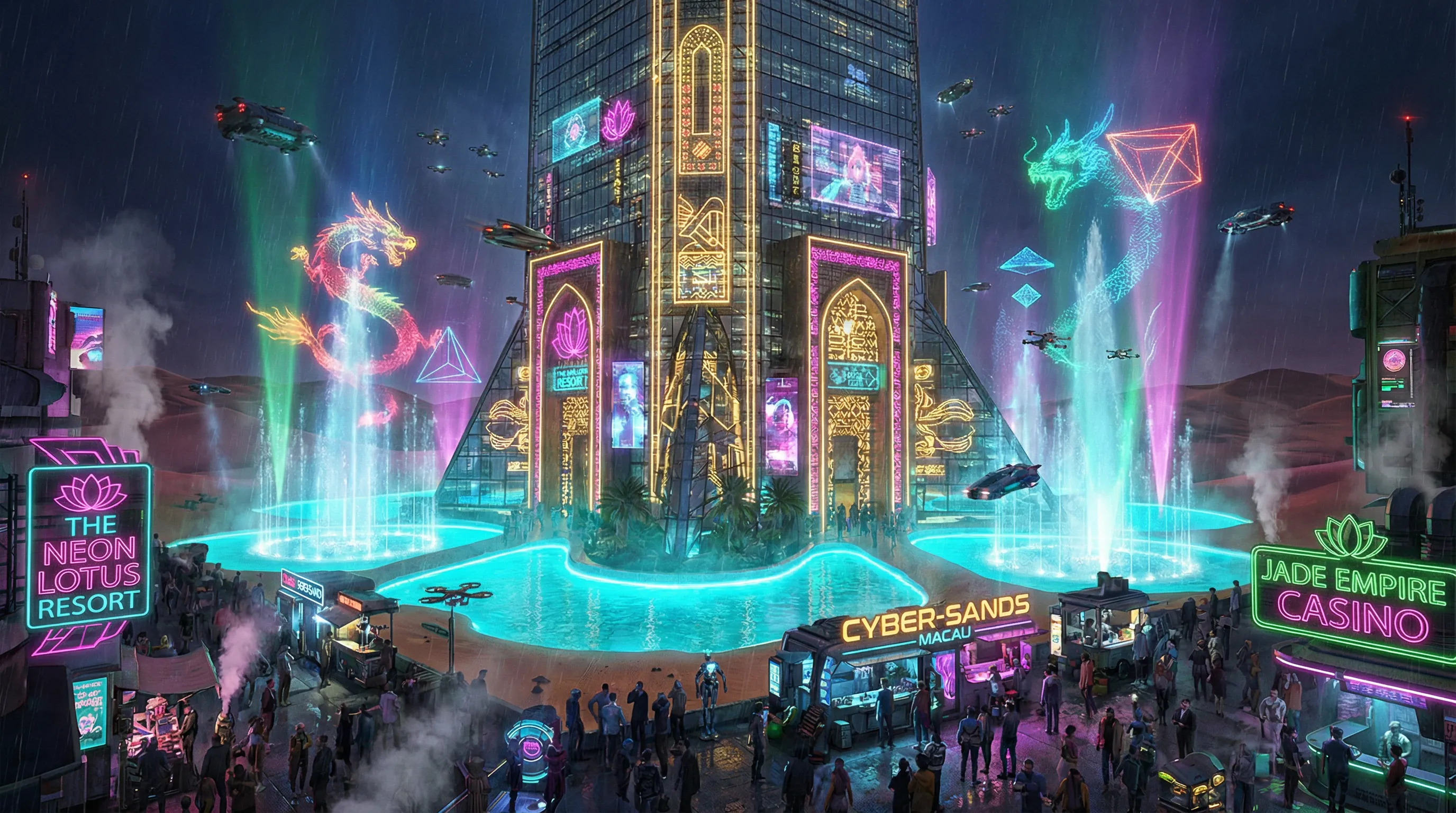 新澳门金沙娱乐城赛博朋克沙漠奇迹